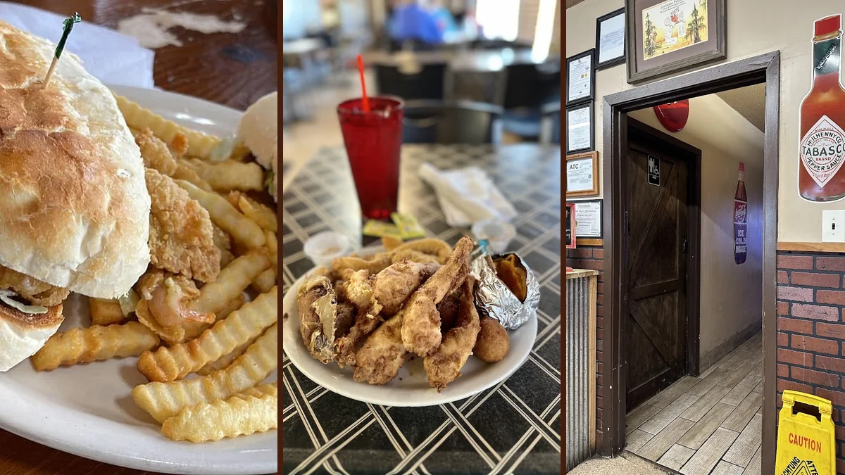 Interior seating at Big John's Steak & Seafood